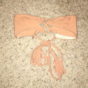 Acacia Nude Bandeau Bikini Top